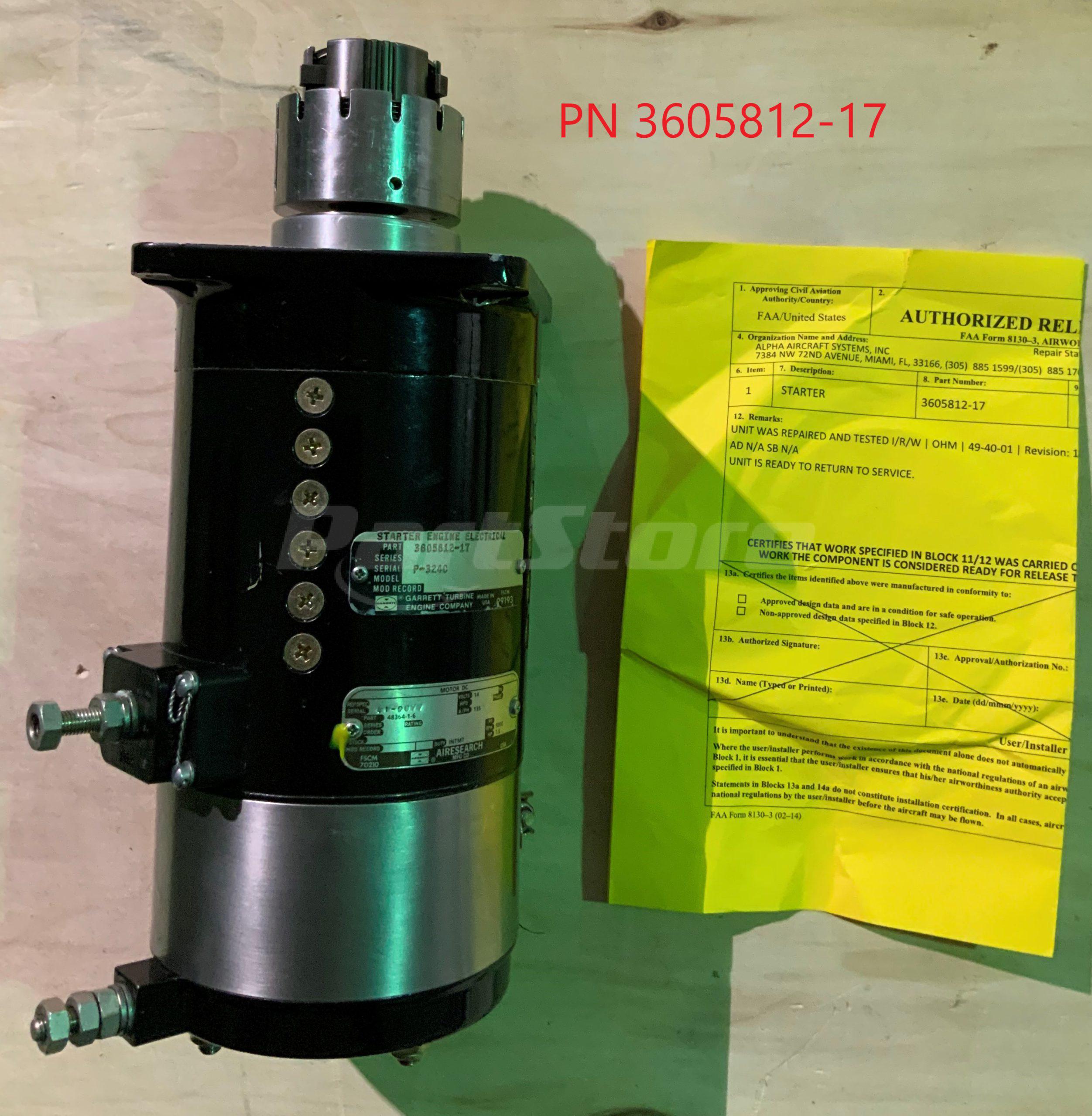 3605812-17 - STARTER ASSEMBLY - In stock, the best prices 3605812-17 - STARTER ASSEMBLY - In stock, the best prices